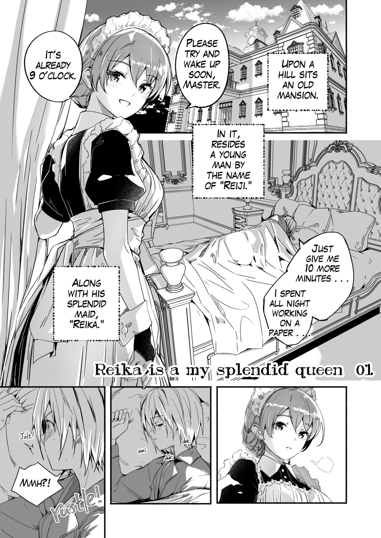 Hentai Manga Comic-Reika Is a My Splendid Queen #01-Read-1